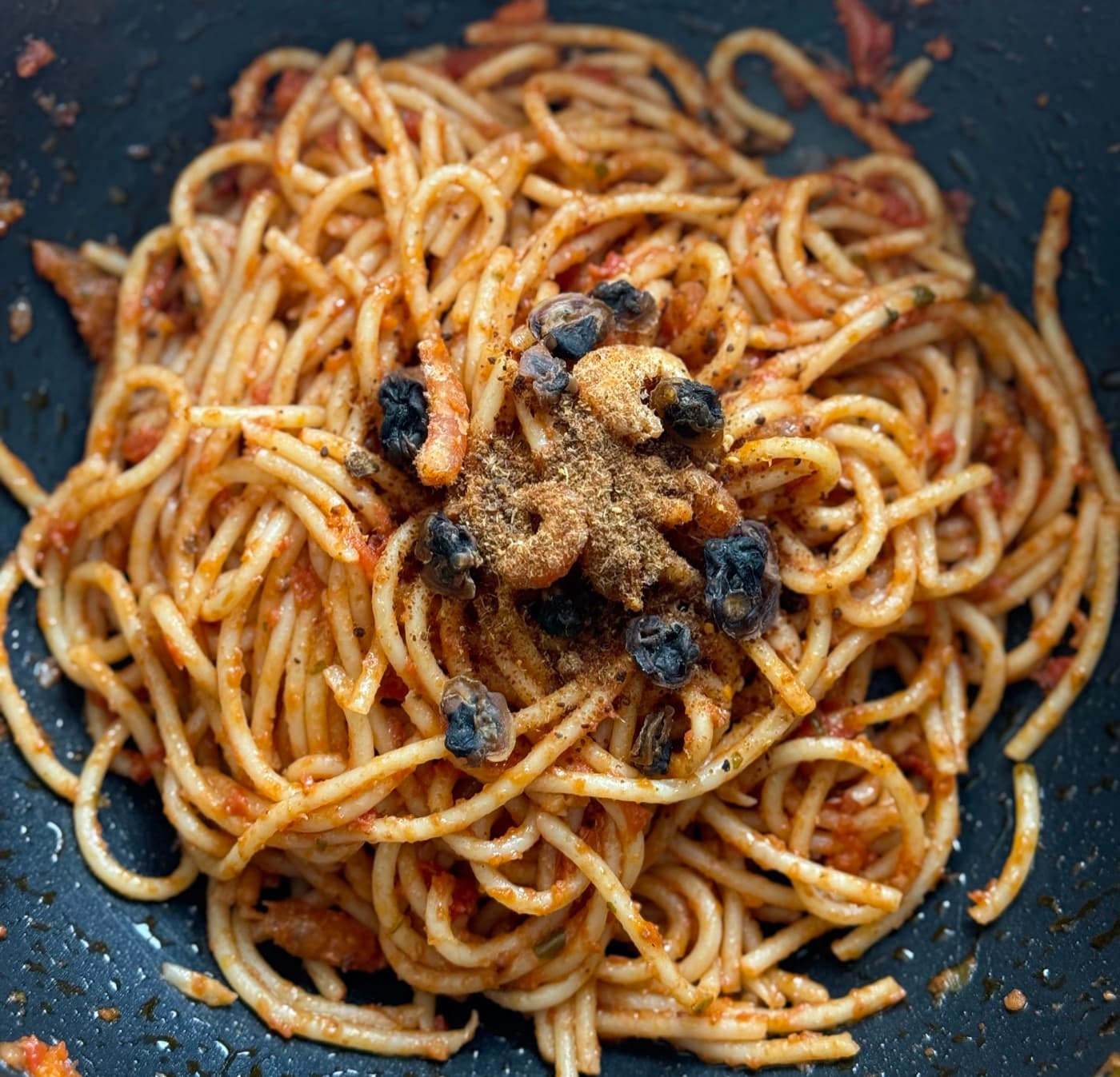 Spaghetti aux Fruits de Mer