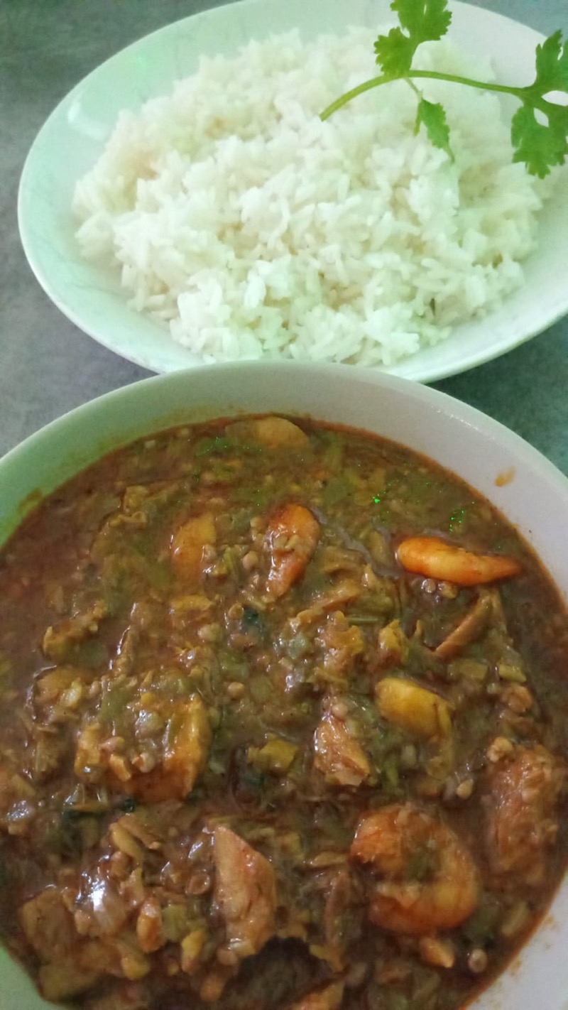 Soupoukandja, sauce gombo sénégalaise